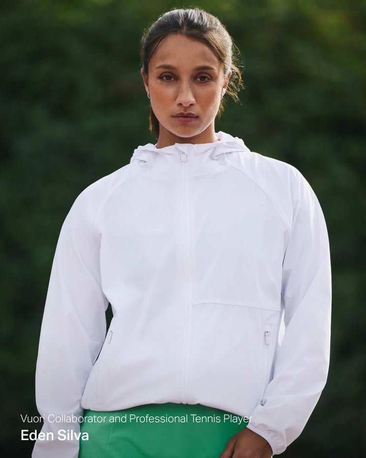 Vuori Women's Renew Trainer Shell | White