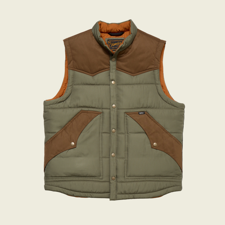 Howler Brothers Rounder Vest | Oregano / Cocoa