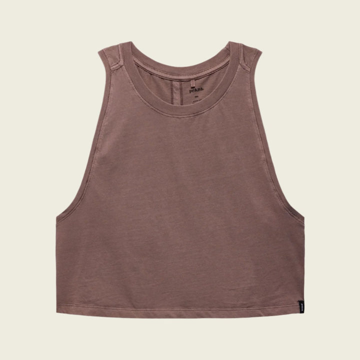 Prana W's Everyday Crop Tank | Carob