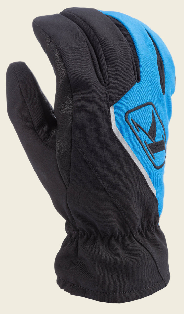 Klim Klimate Glove | Black - Electric Blue Lemonade