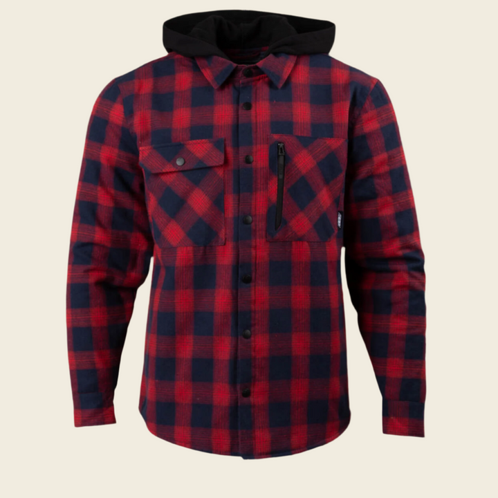 509 Men's Tech Flannel Red Blue check