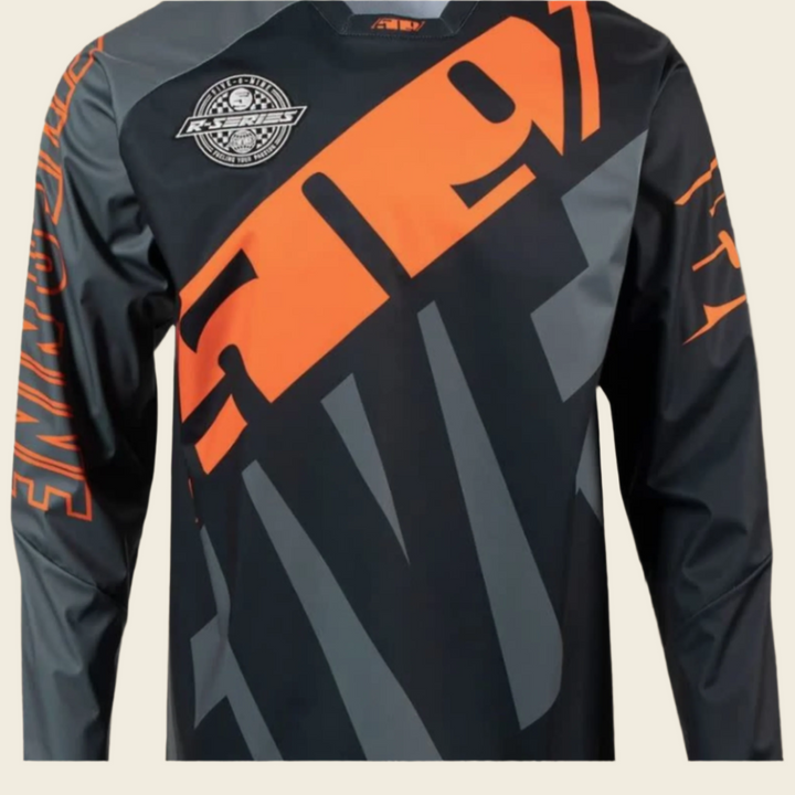 509 R-Series Windproof Jersey DarkOps with Orange