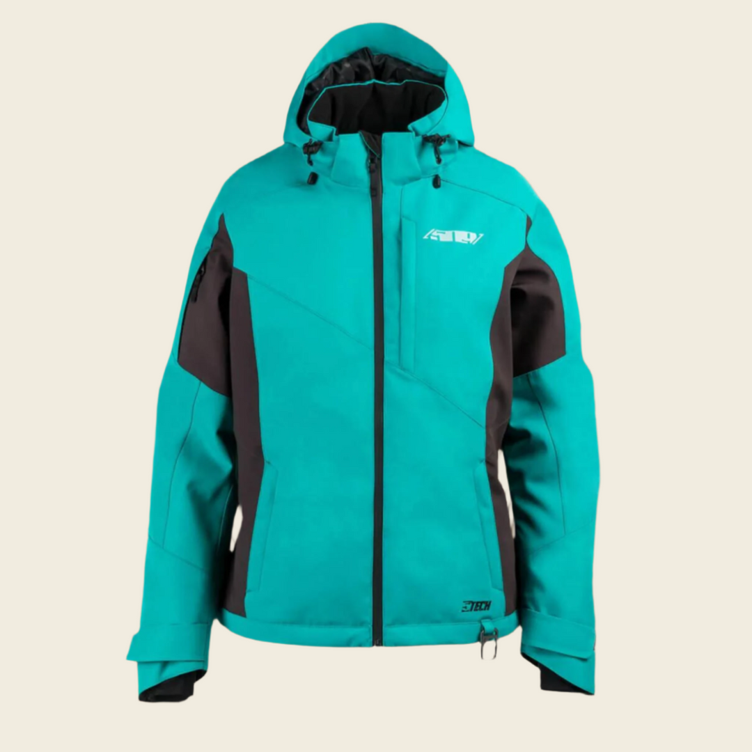 509 Women's Range Insulated Jacket 2024 Emerald with Mint