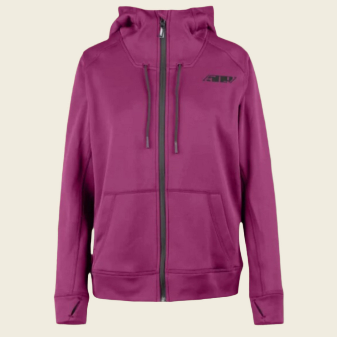 509 Women's Tech Zip Hoodie 2024 Raspberry