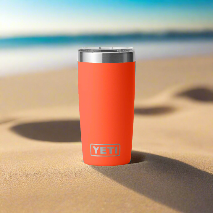Yeti Rambler Tumbler 20 oz Papaya