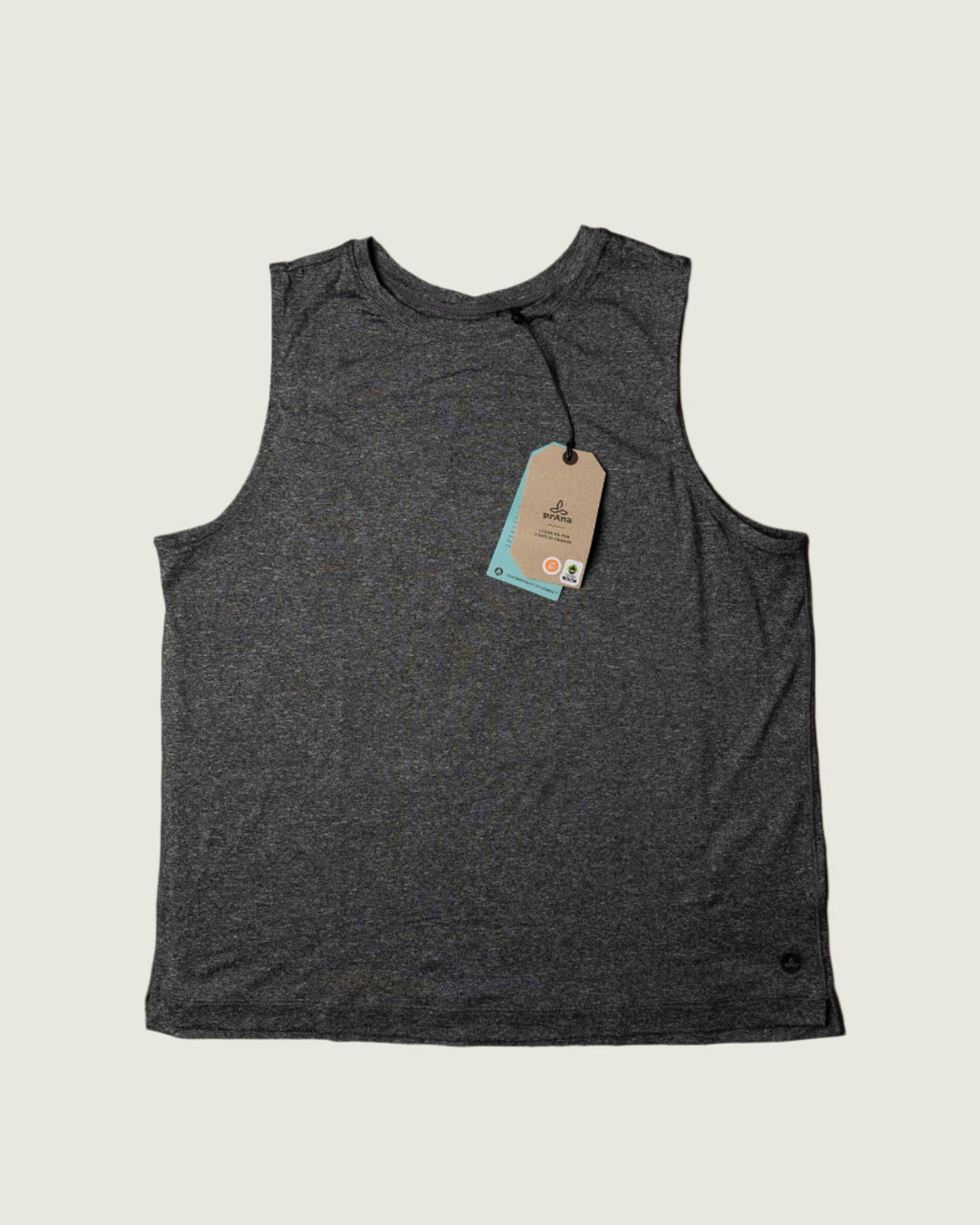 Prana W's Alpenglow Tank Charcoal Heather
