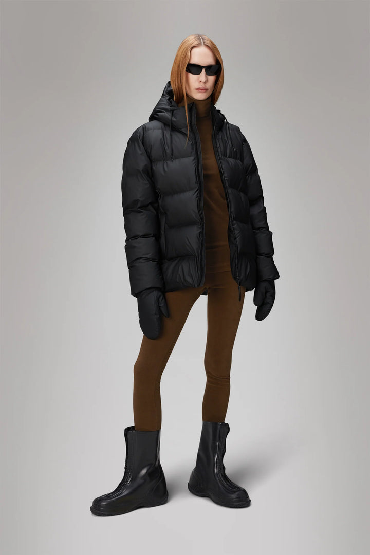 Rains Alta Puffer Jacket Black