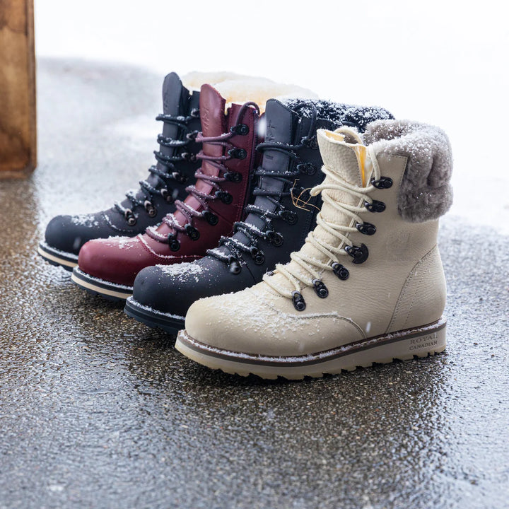 Royal Canadian Cambridge Boot Black Lager Pale Ale Burgundy All Black