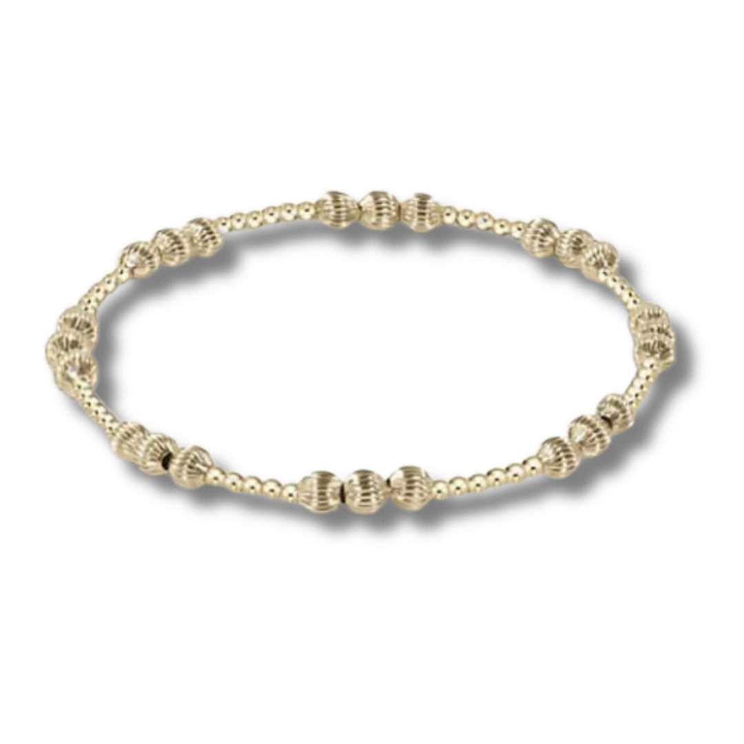 enewton Dignity Joy Pattern Bead Bracelet Gold