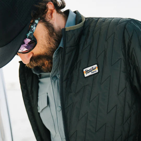 Howler Bros Voltage Quilted Jacket Black