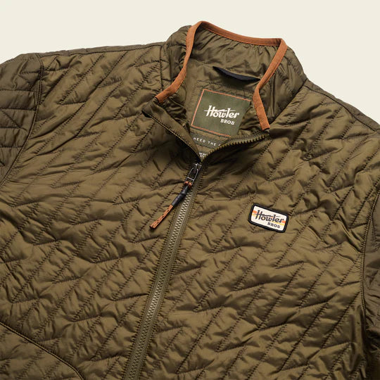 Howler Bros Voltage Quilted Jacket Olive