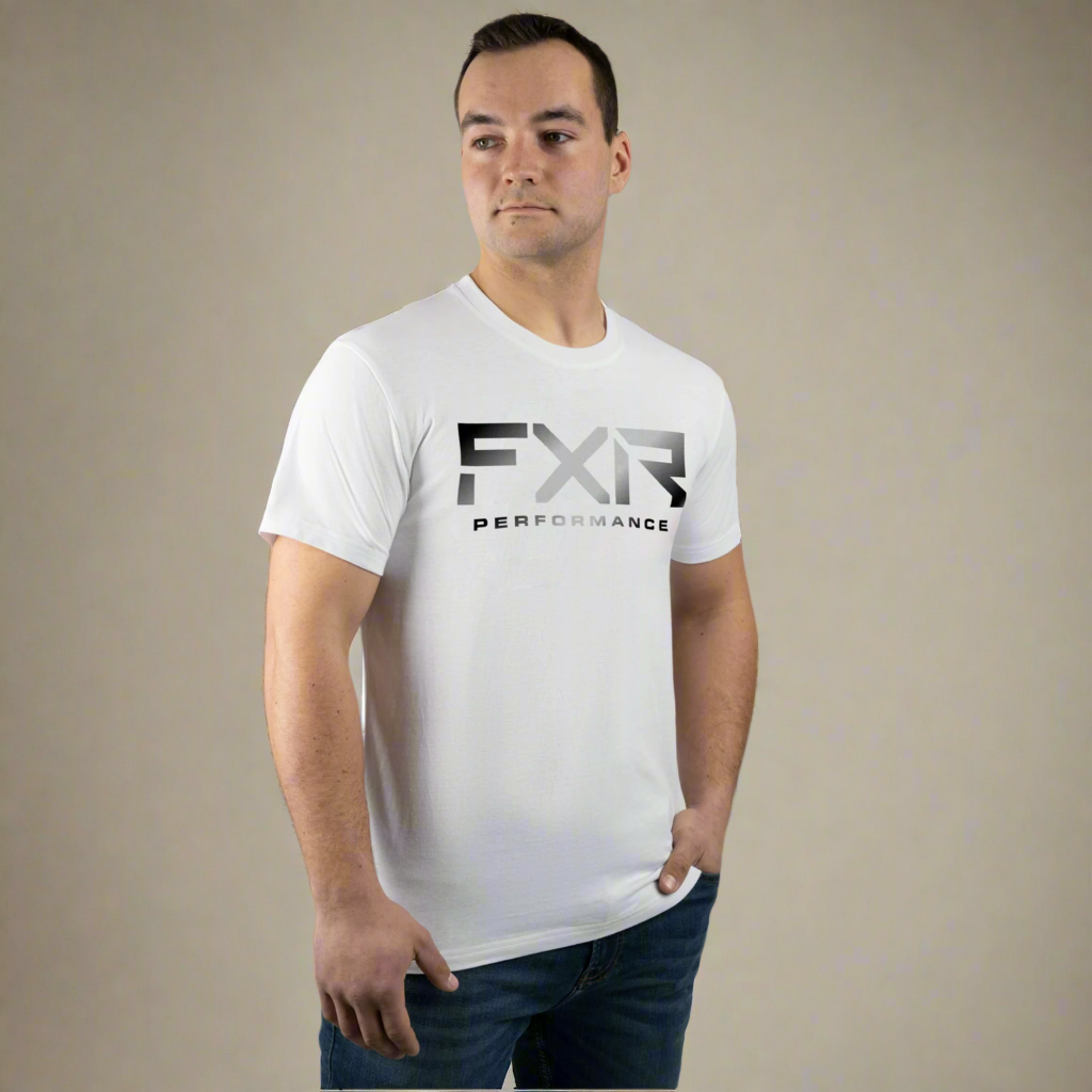 FXR M Pilot Premium T-Shirt 22 White Grey