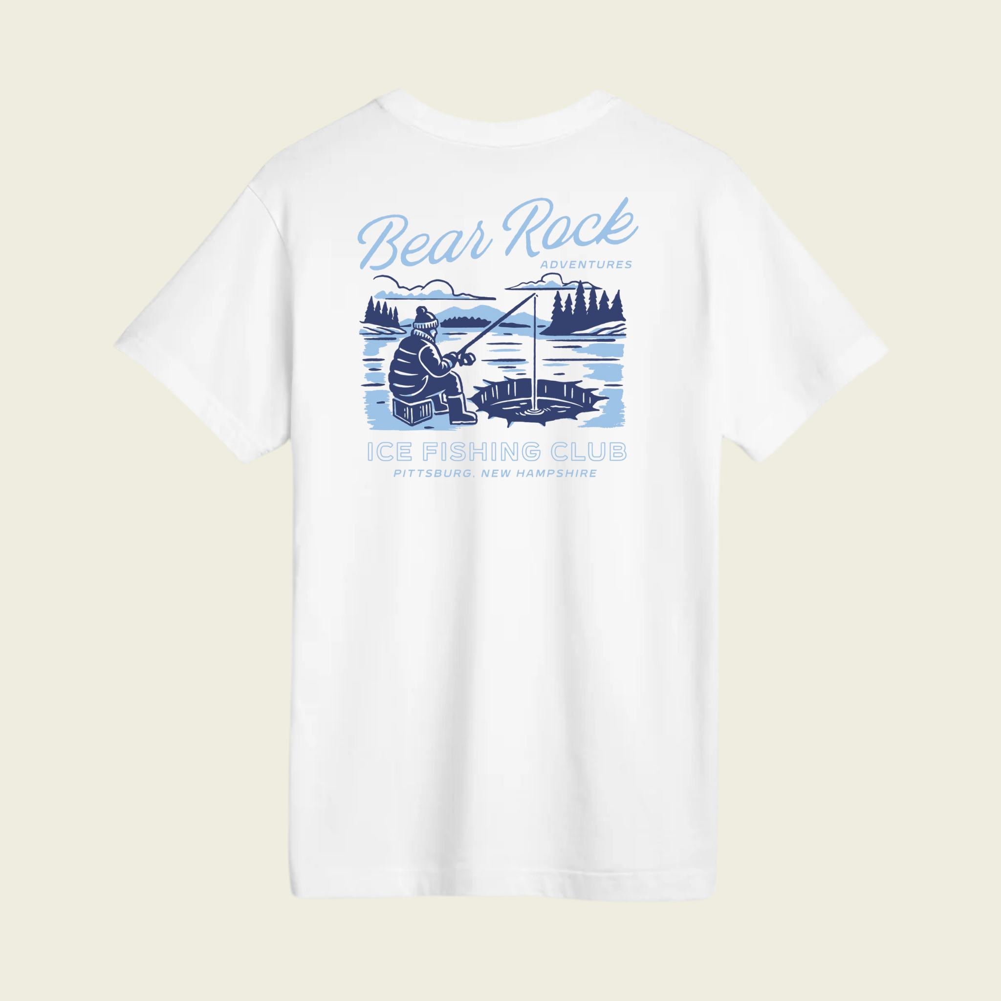 Ice Fishing Club T-Shirt – Bear Rock