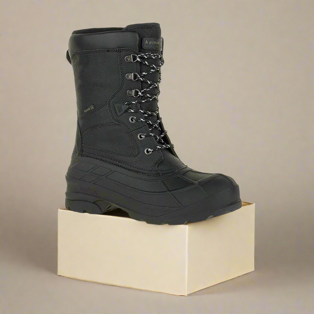 Kamik Men's Nation Plus Winter Boot Black