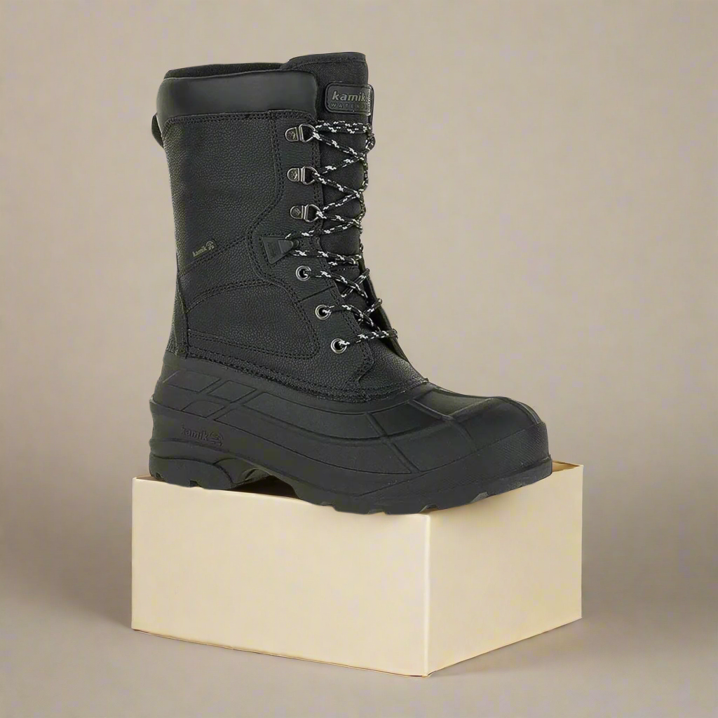 Kamik Men's Nation Plus Winter Boot Black