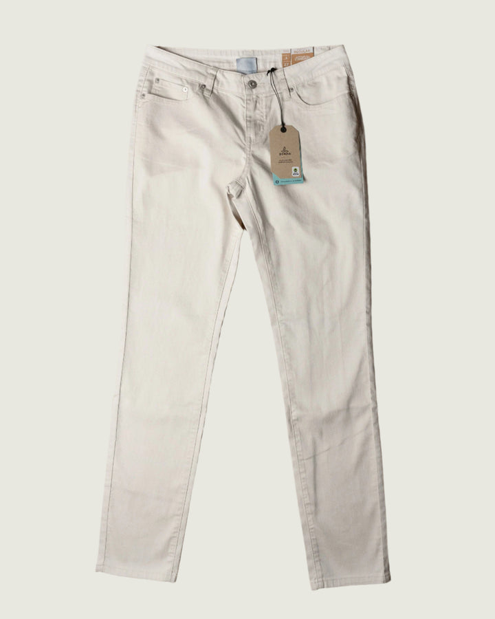 Prana W's Kayla Jean Regular Inseam Chalk