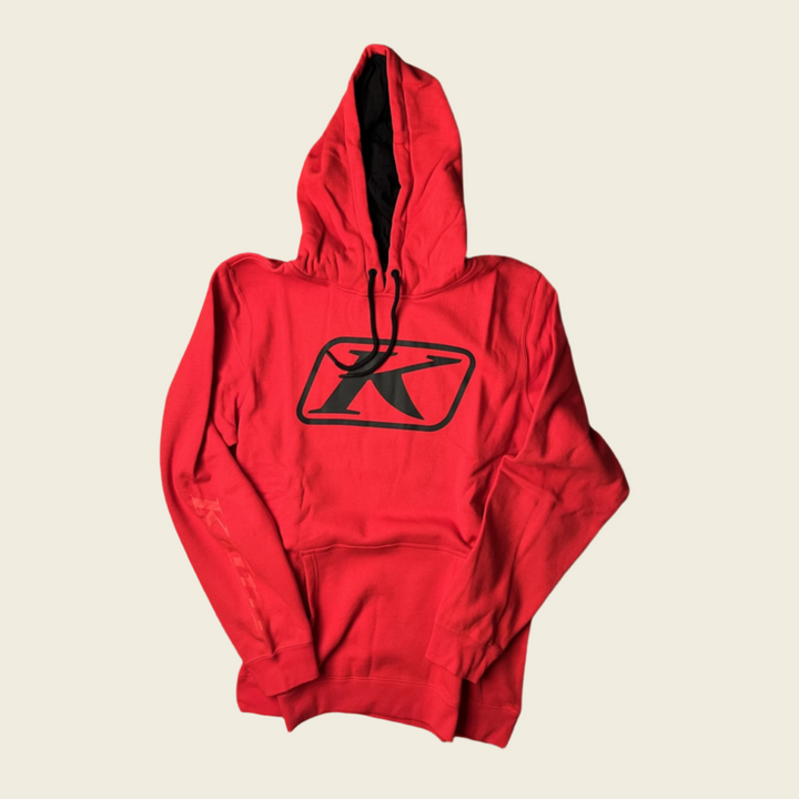 Klim K Corp Hoodie Red Black Metallic