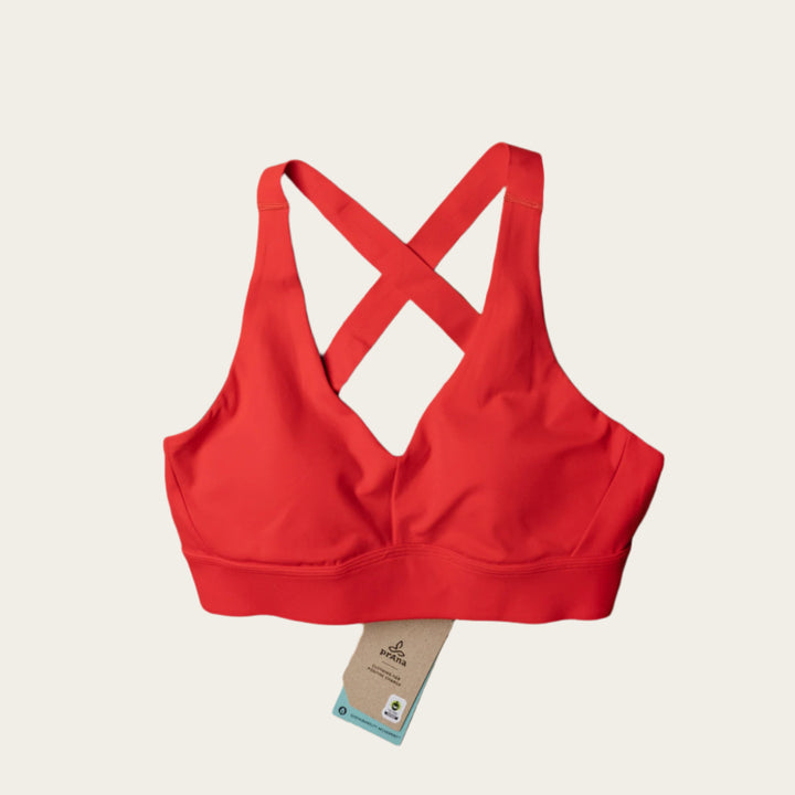 Prana W's Layna Bra Carmine Red