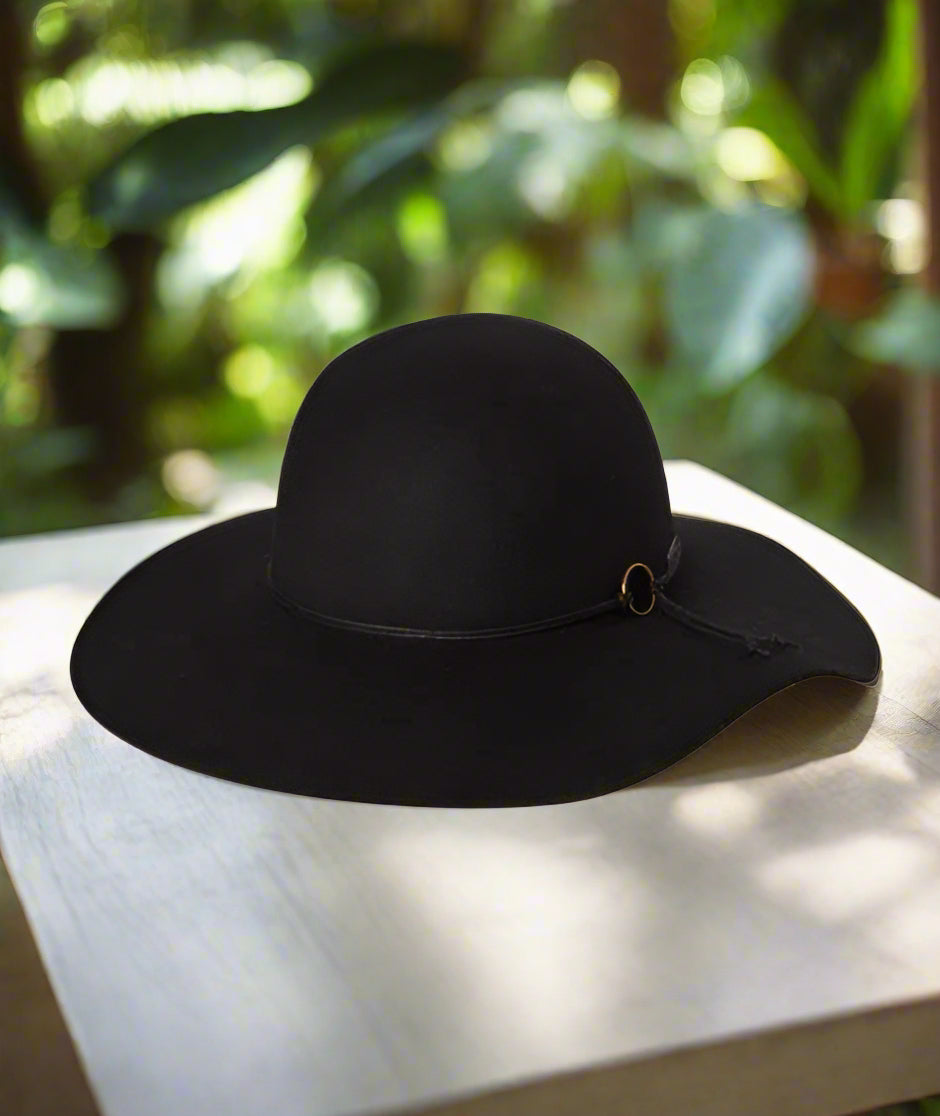 Kooringal Ladies Wide Brim Forever After Black