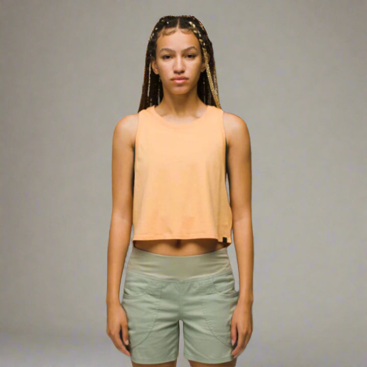 Prana W's Everyday Crop Tank  | Aura Glow