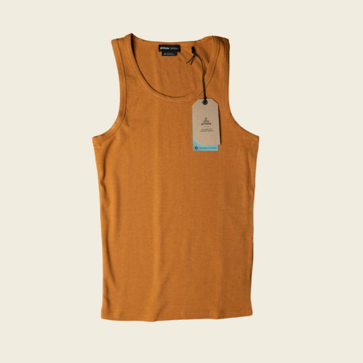 Prana W's Foundation Rib Tank Solstice Heather