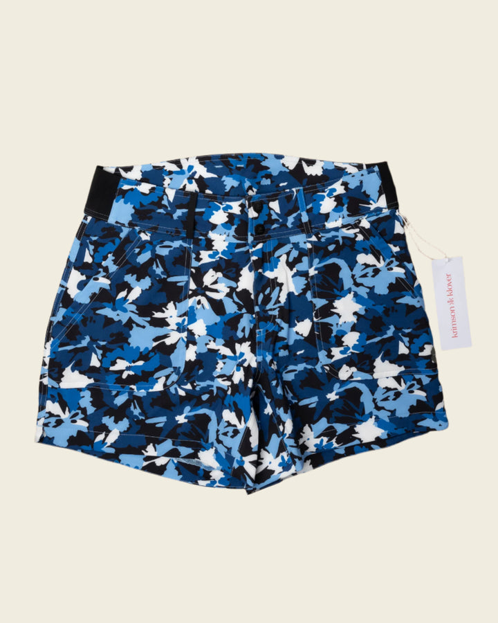 Krimson Klover Rory Short 5" Floral blue