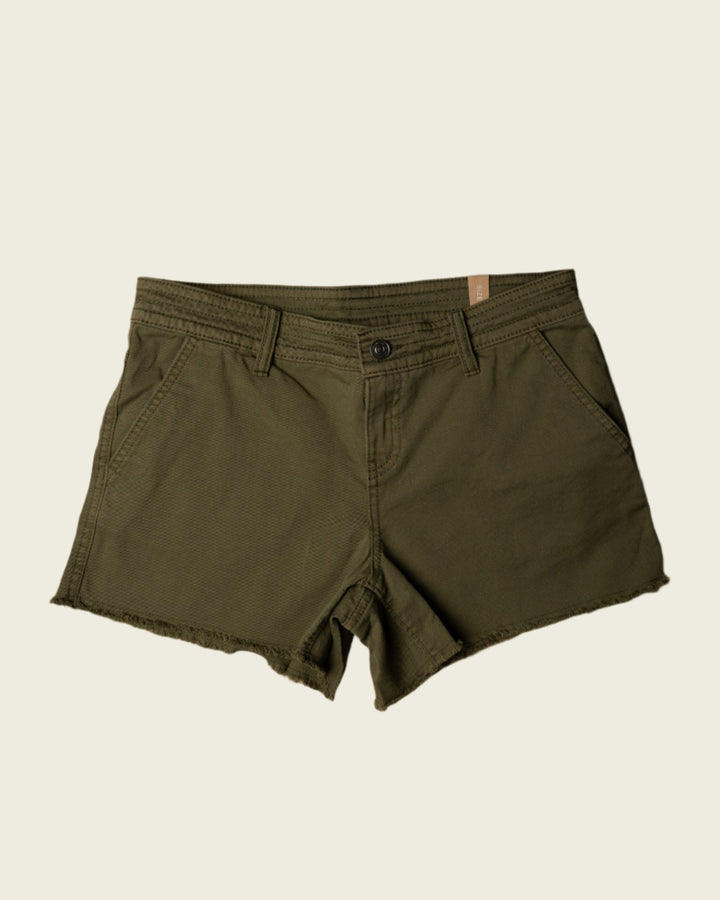 Prana W's Sancho Short Cargo Green