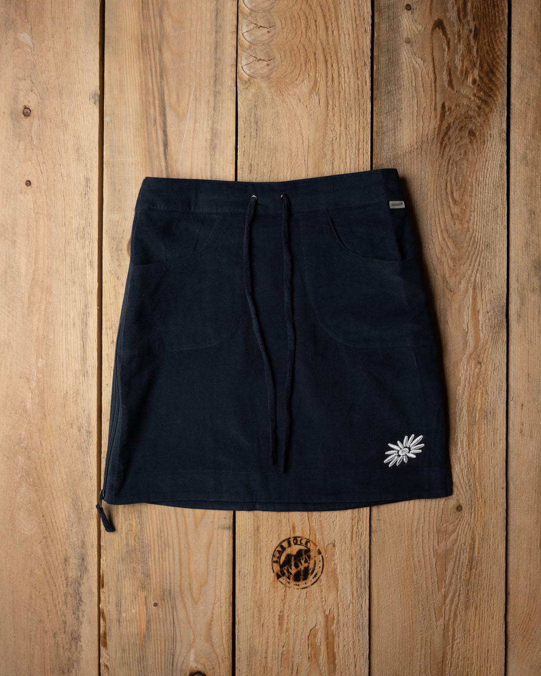 Skhoop Silvia Short Skirt Navy