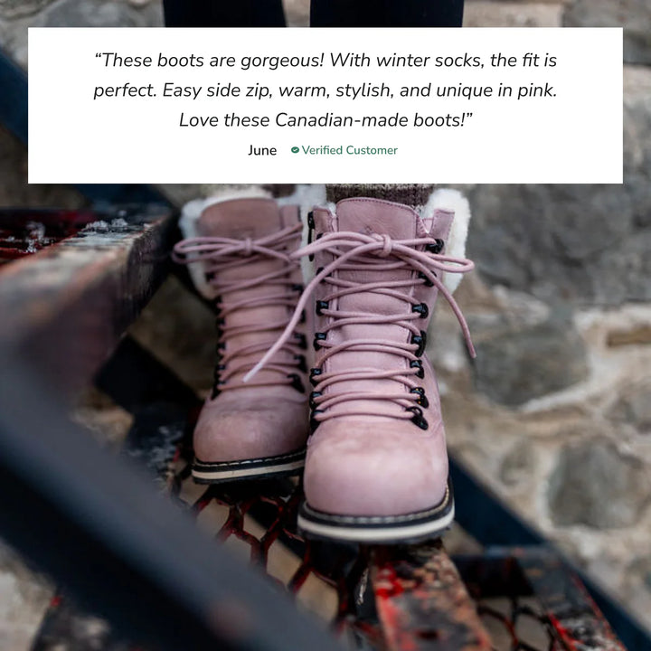 Royal Canadian Cambridge Boot Pink