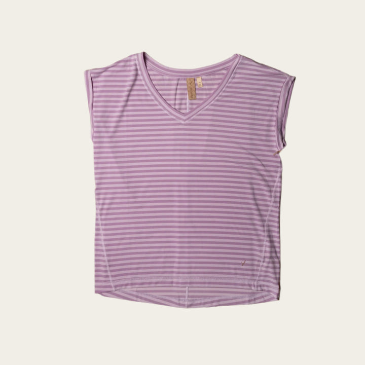 Indyeva Sofi LT ll V Neck Cotton Candy