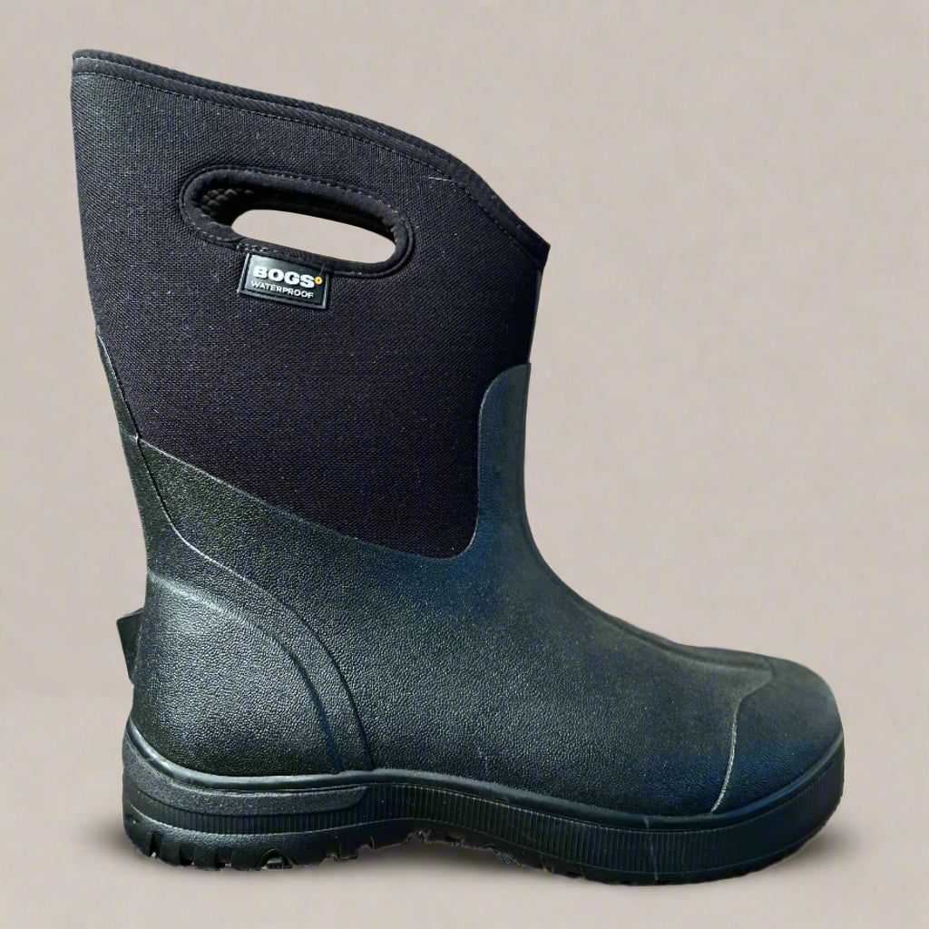 Bogs M's Ultra Mid Boot Black