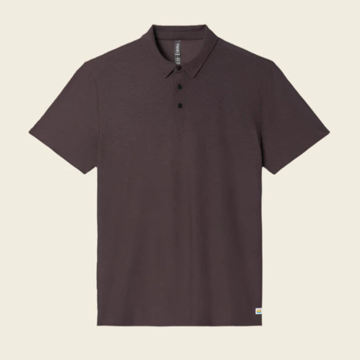 Vuori M's Strato Tech Polo | Sangria Heather