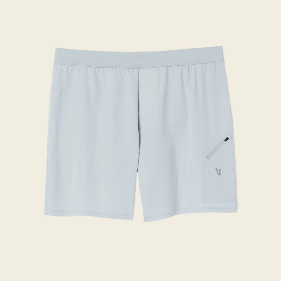 Vuori Men's Qualify Run Short Lined 6" | Sky Grey