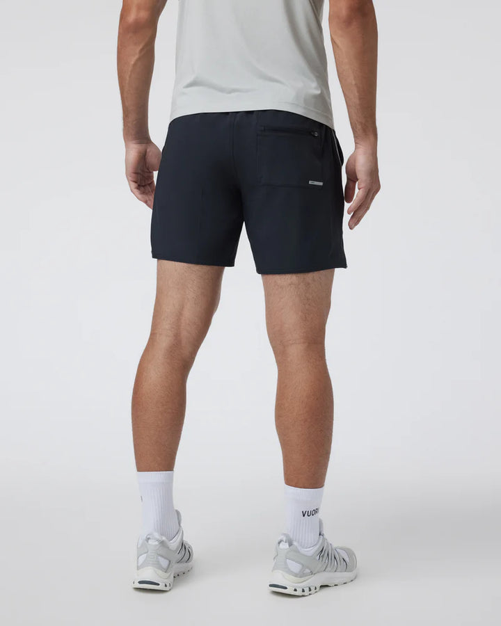 Vuori Trail Short 2.0 | Black/Heather Grey