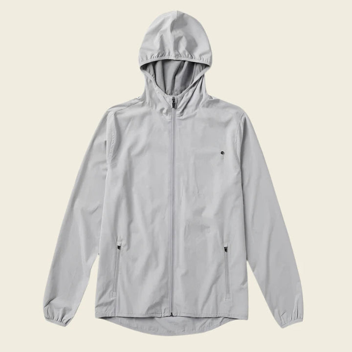 Vuori Men's Outdoor Trainer Jacket | Platinum Linen Texture