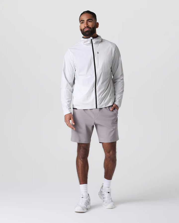Vuori Men's Ronan Packable Jacket | Frost Grey