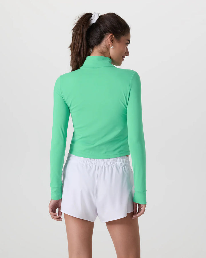 Vuori Studio Half Zip | Light Bergamot