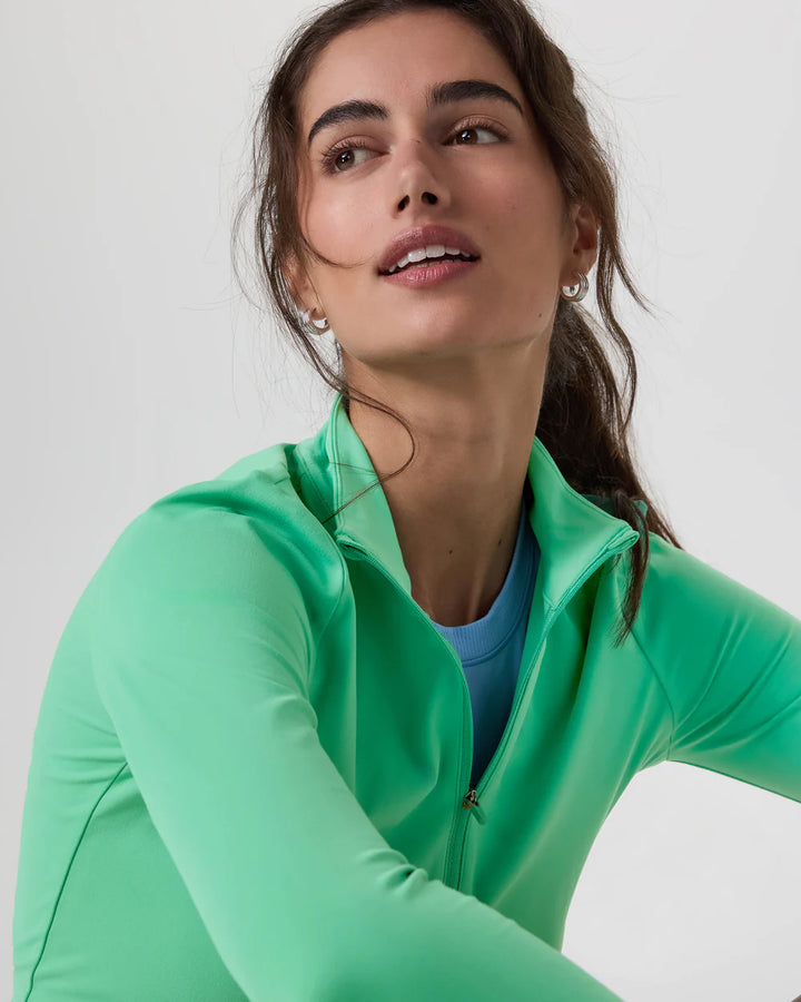 Vuori Studio Half Zip | Light Bergamot