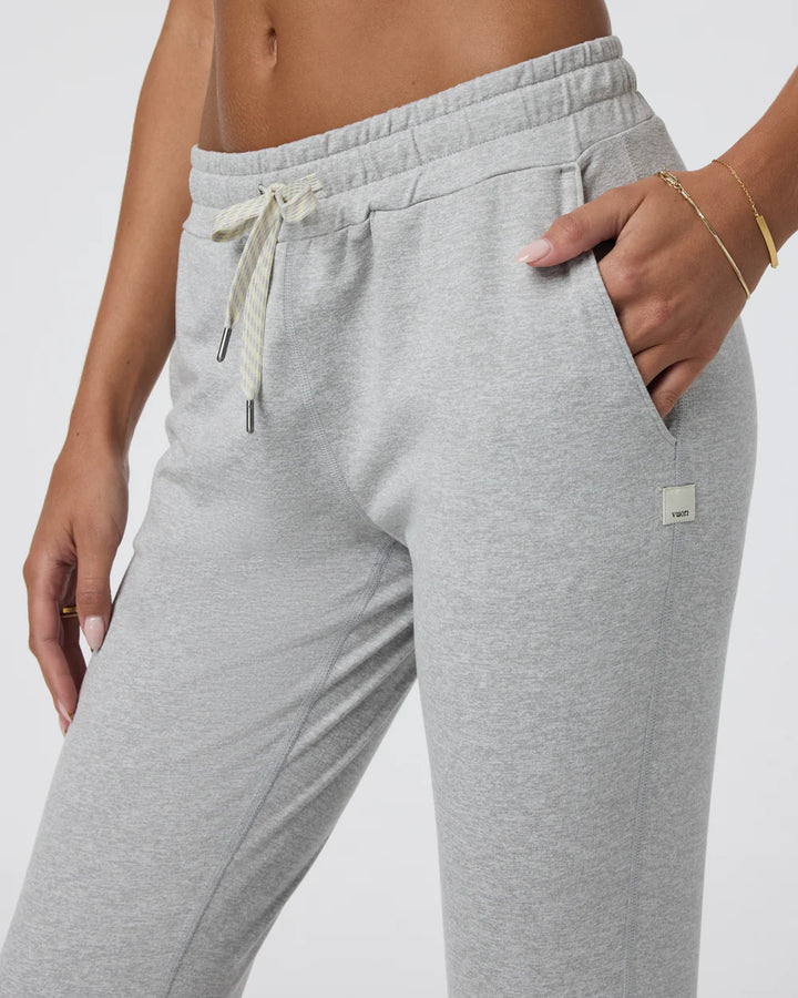 Vuori Performance Jogger | Pale Grey Heather
