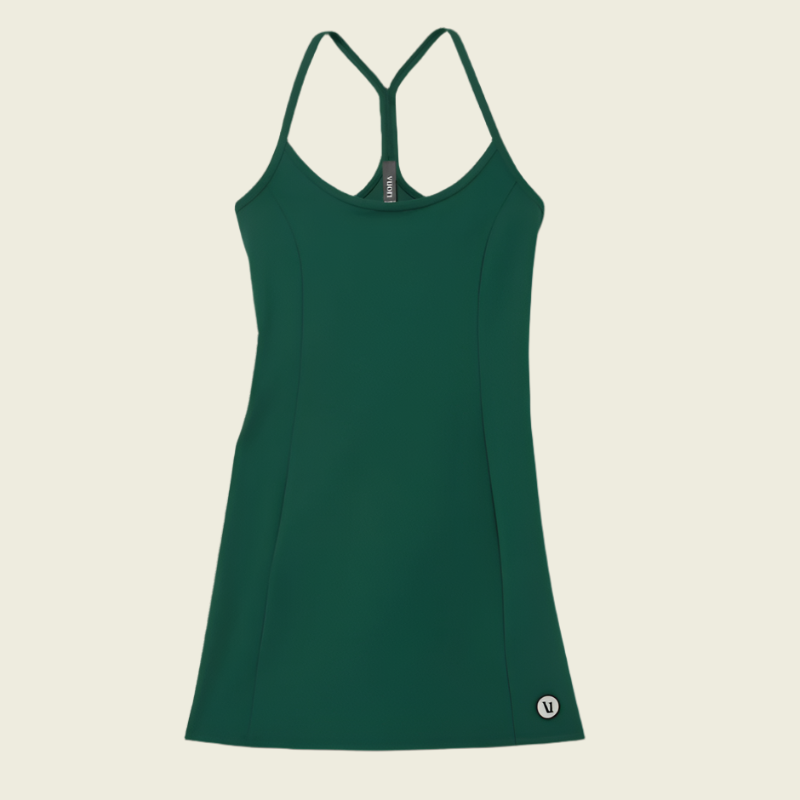 Vuori One Shot Tennis Dress | Viridian