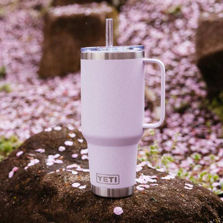 Yeti Rambler 35 oz Straw Mug | Cherry Blossom