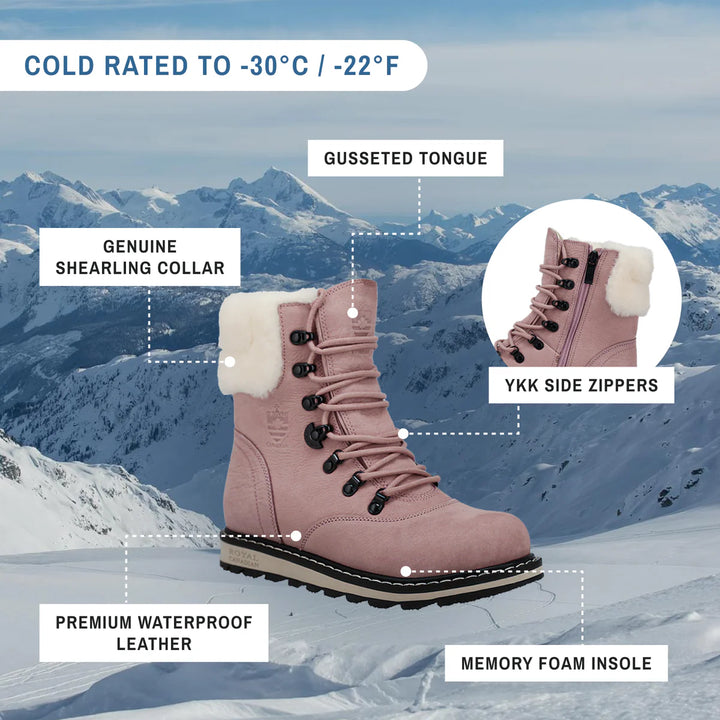 Royal Canadian Cambridge Boot Pink