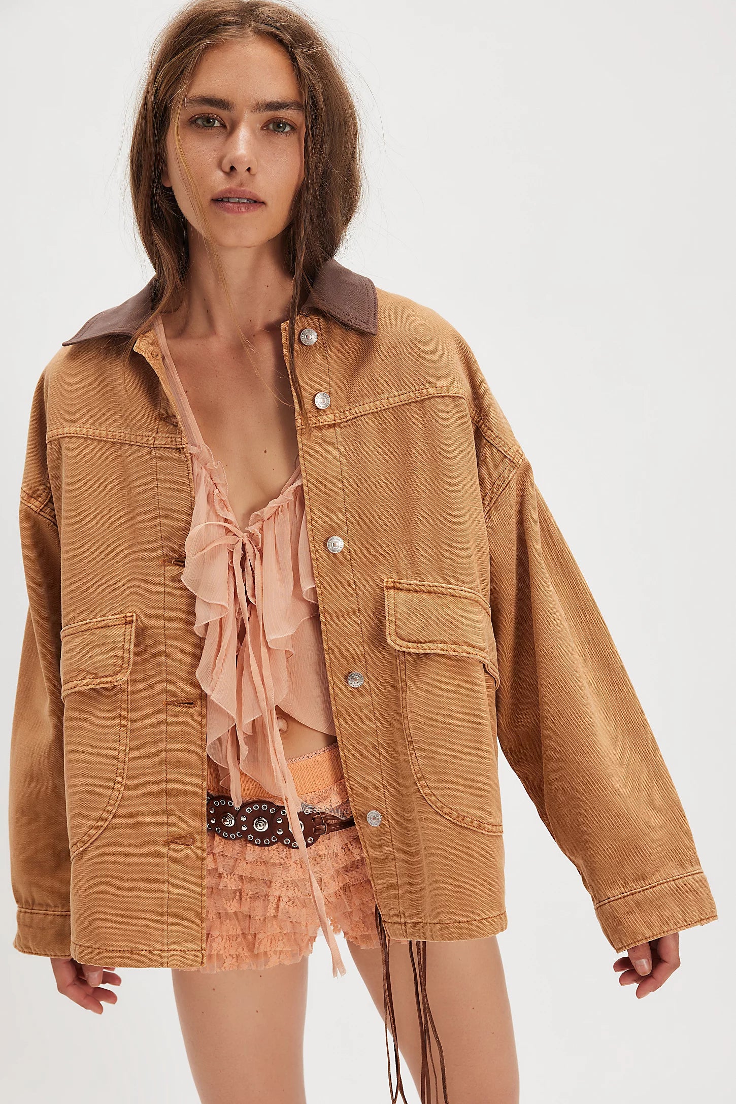 Free People Lemon Denim Jacket – Bear Rock
