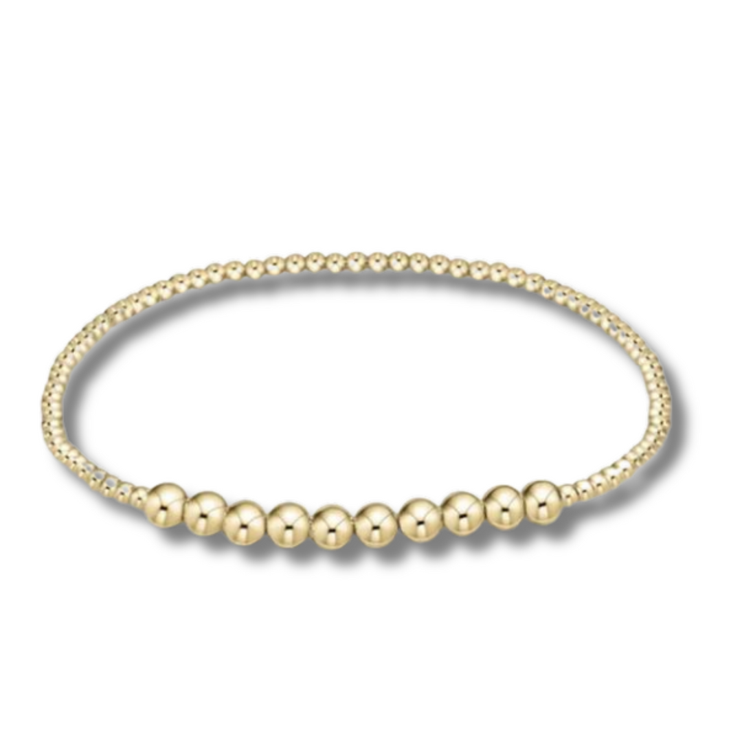 enewton Classic Gold Beaded Bliss Bracelet