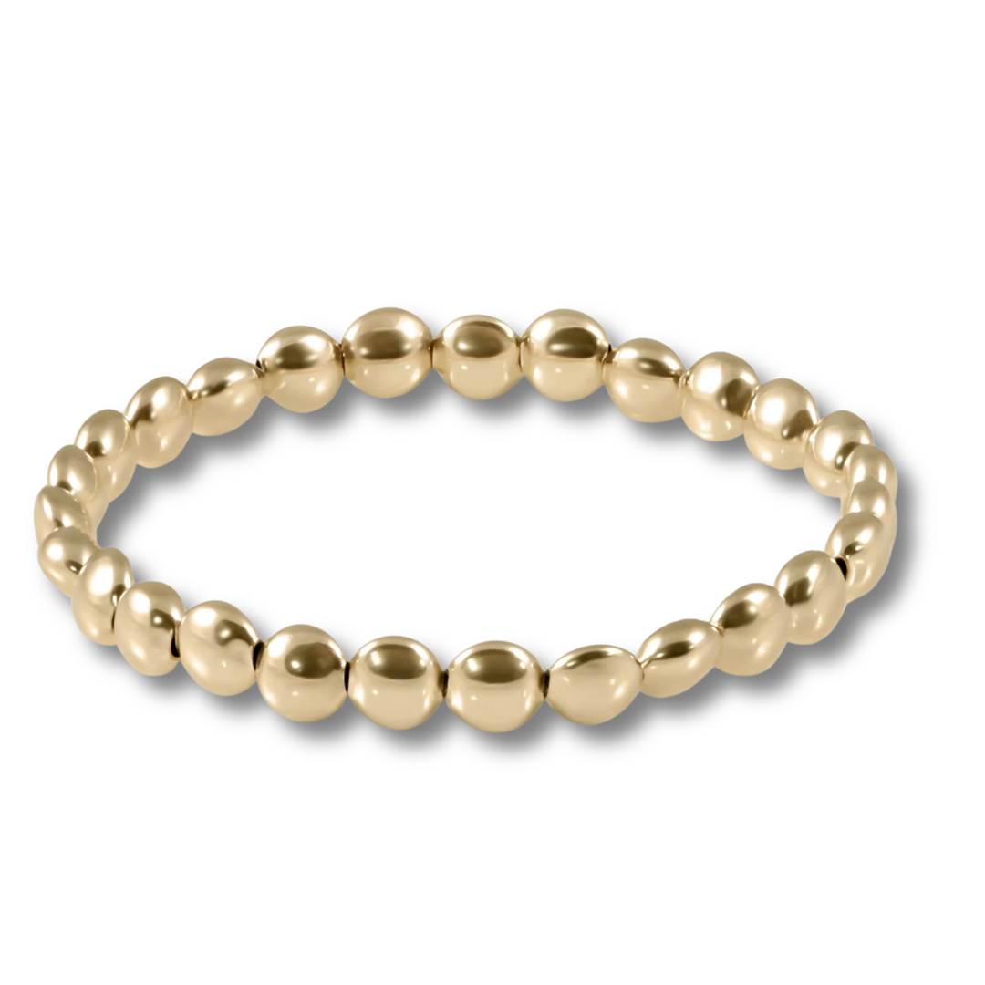 enewton Honesty Gold Grateful Bead Bracelet Gold 6mm