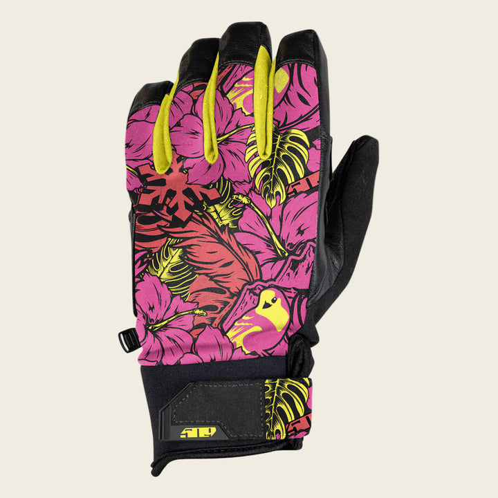 509 Freeride Gloves | Pink Vis Floral