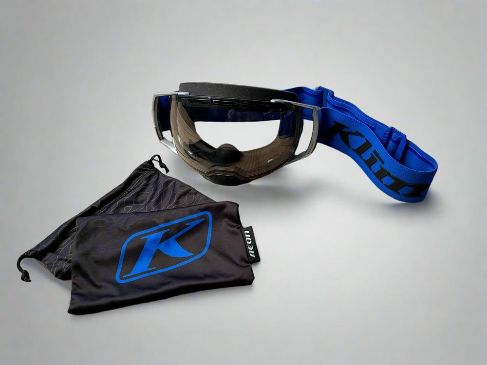Klim Aeon Goggle Tech 2023 Electric Blue Lemonade Photochromatic