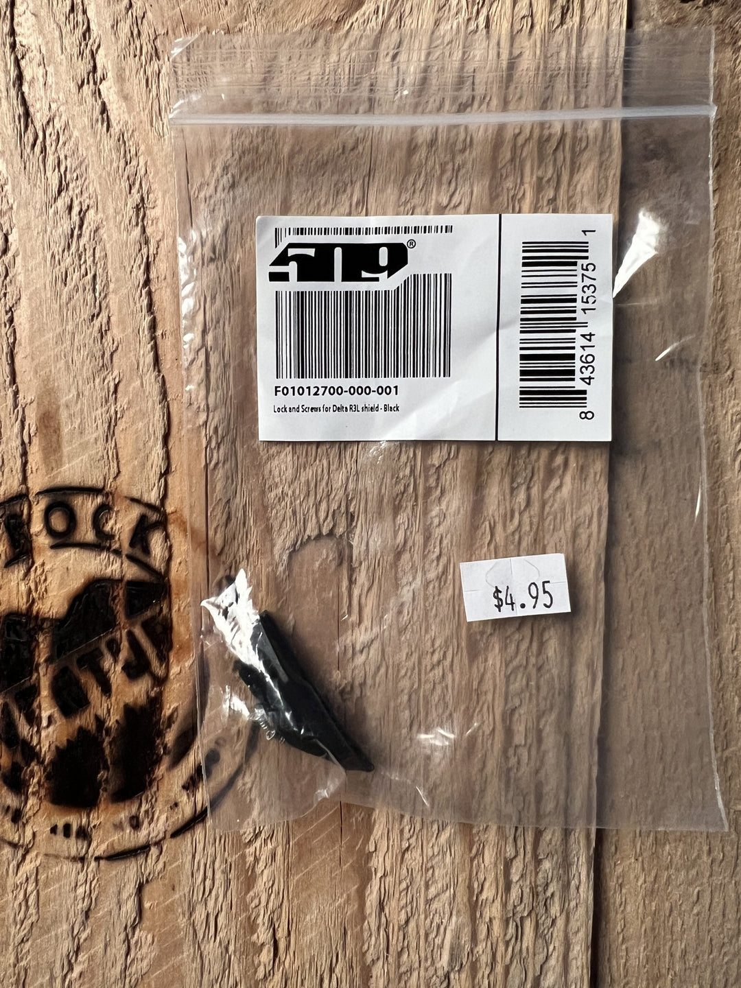 509 Lock and Screws for Delta R3L shield