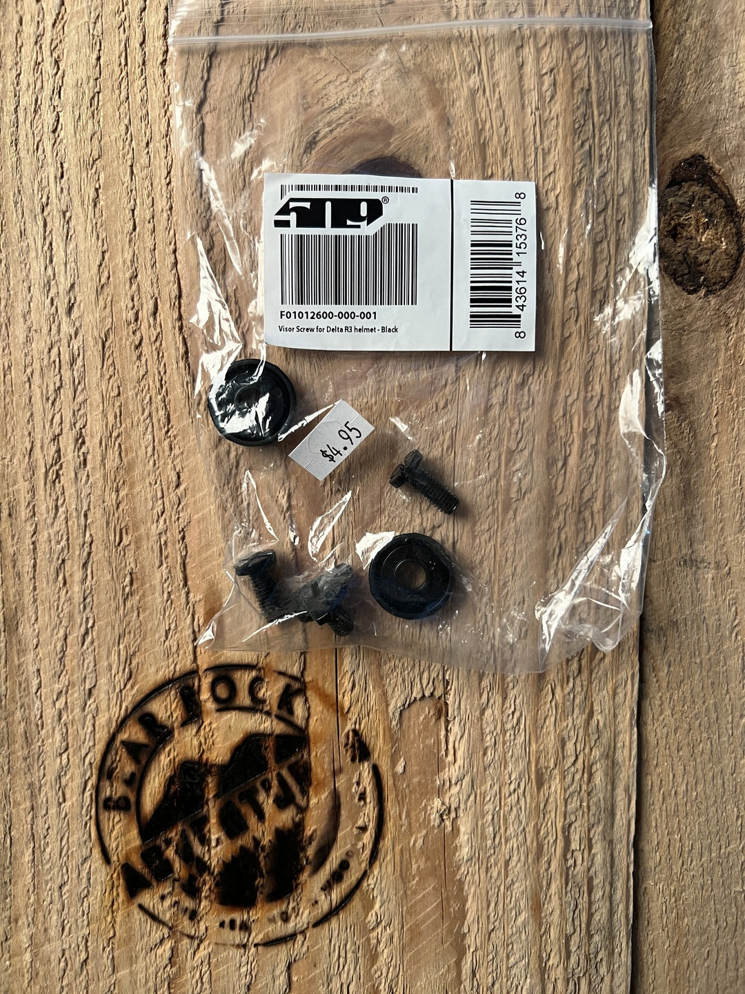 509 Visor Screw Kit for Delta R3 Helmet