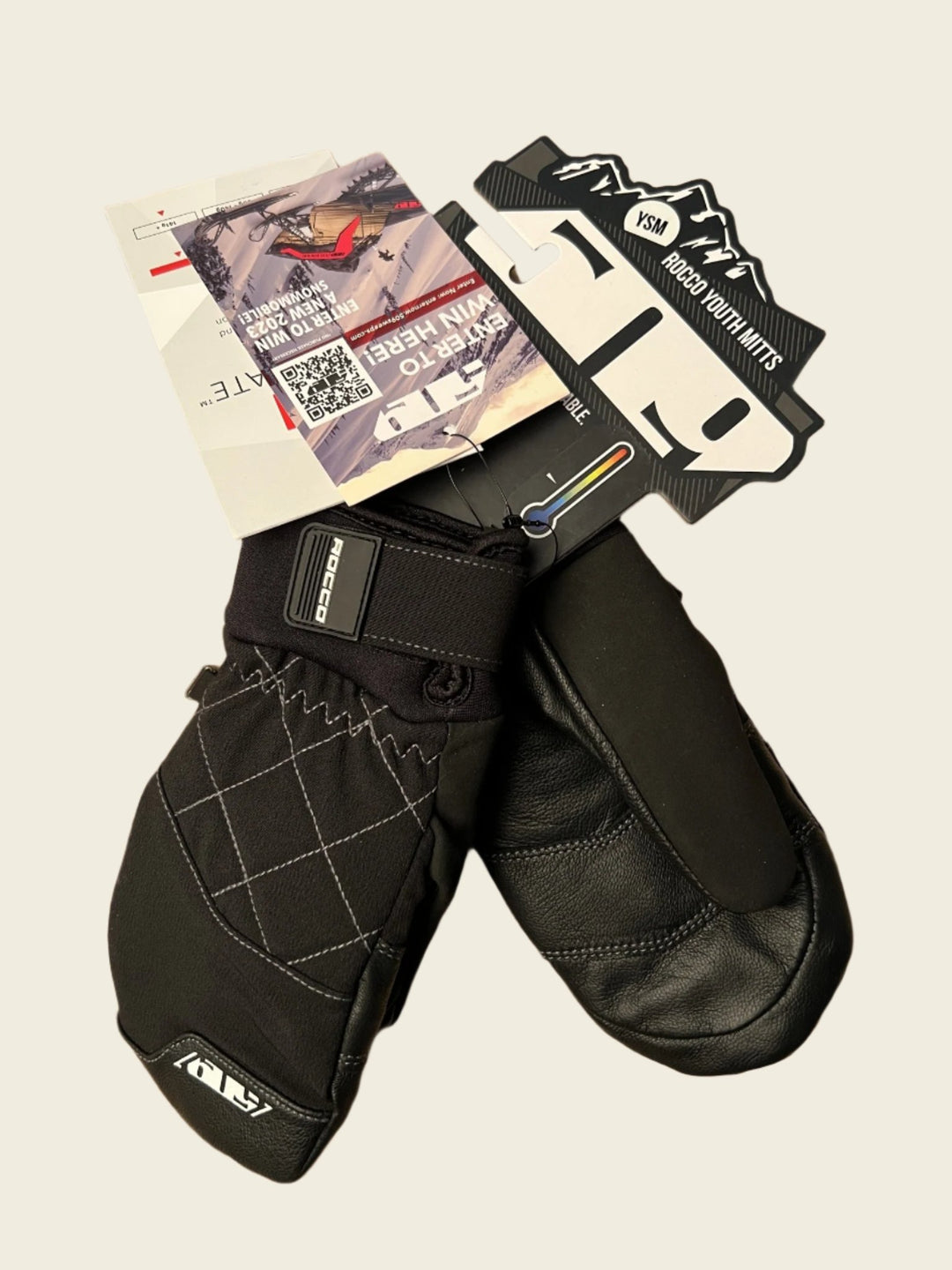 509 Youth Rocco Insulated Mitten Black